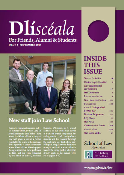 School of Law Newsletter 2014