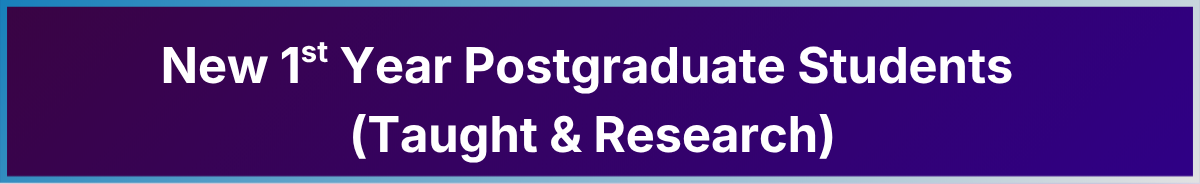 new pg student banner