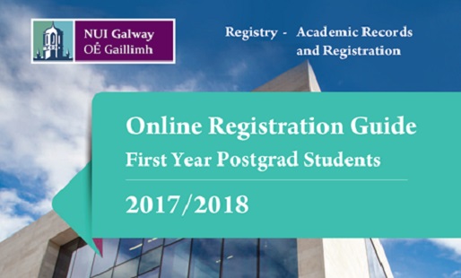 Registration Guide for 1st Year Postgrad