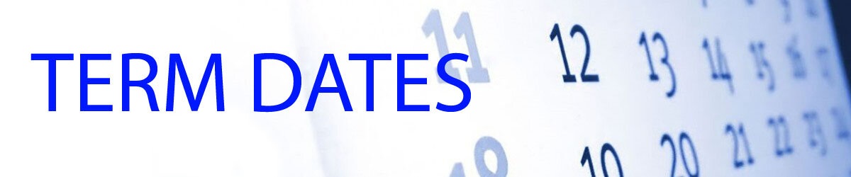 Term Dates Banner