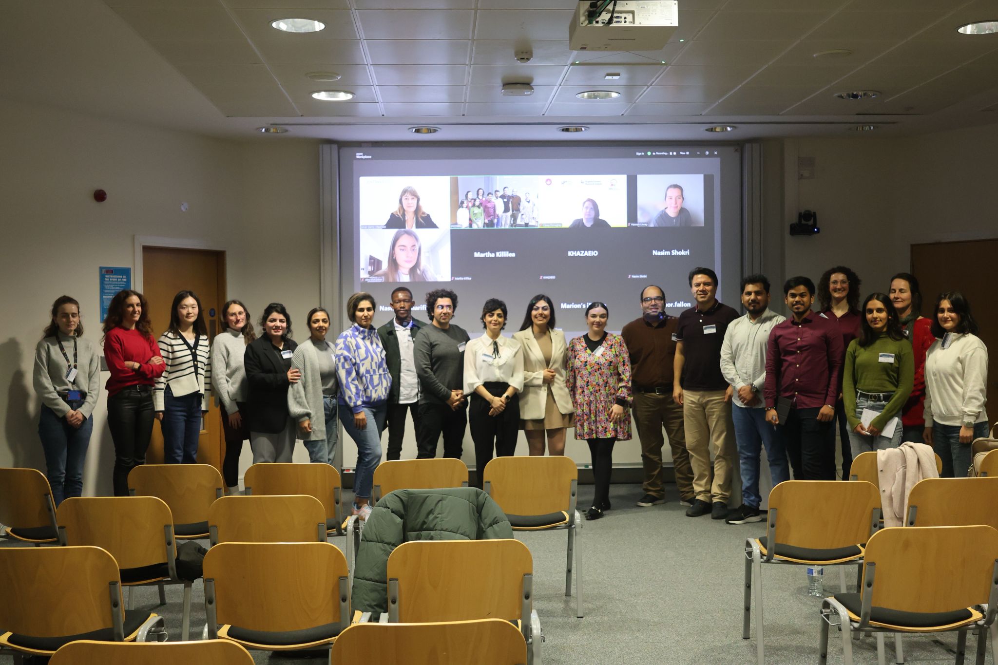 Everyone attending the event