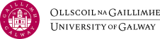 Smaller imager of the University of Galway logo