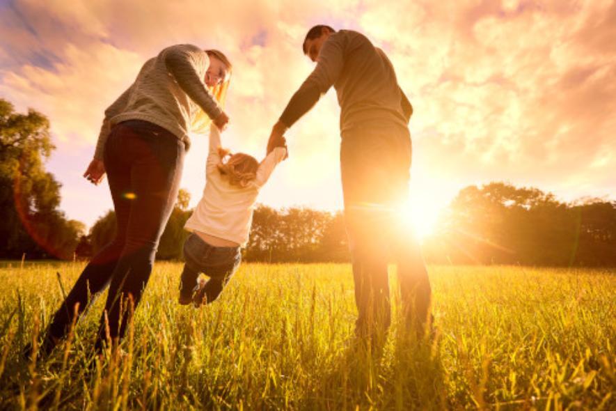 Family in the Sunset