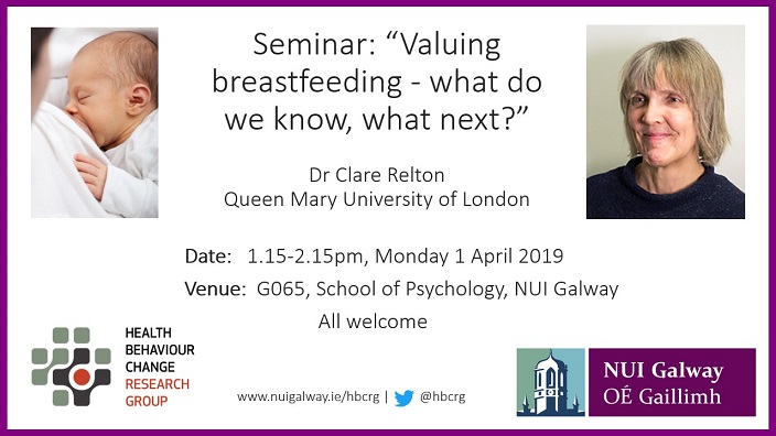 HBCRG breastfeeding seminar 01 Apr 2019