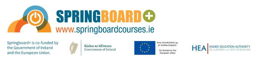 Springboard Banner 2025- HowToApply