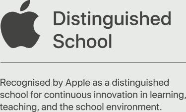 Apple Distinguished School 2021–2024