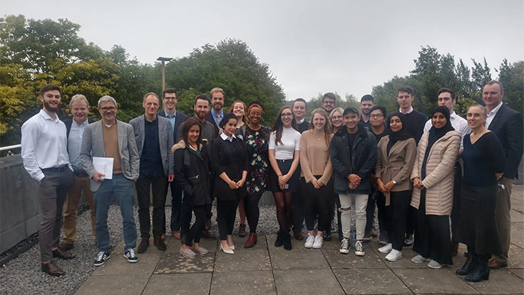 Pictured are the MSc in Medical Physics class of 2019 with staff from NUI Galway and UHG.
