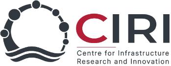 Centre for Infrastructure Research and Innovation logo with tag