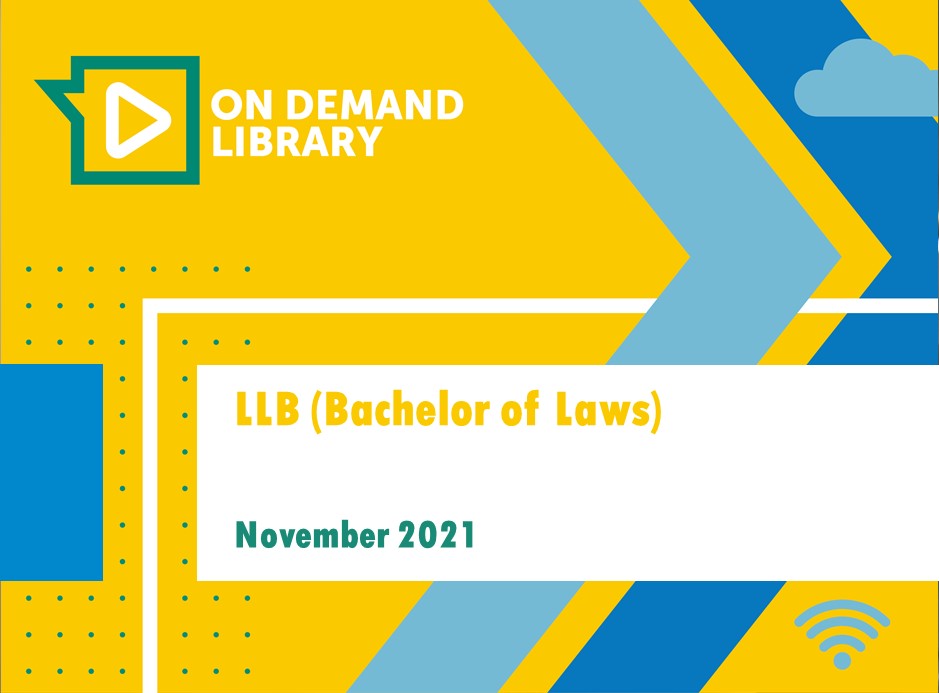 LLB (Bachelor of Laws)